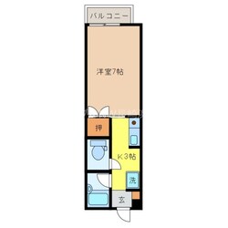 肥前古賀駅 徒歩33分 3階の物件間取画像